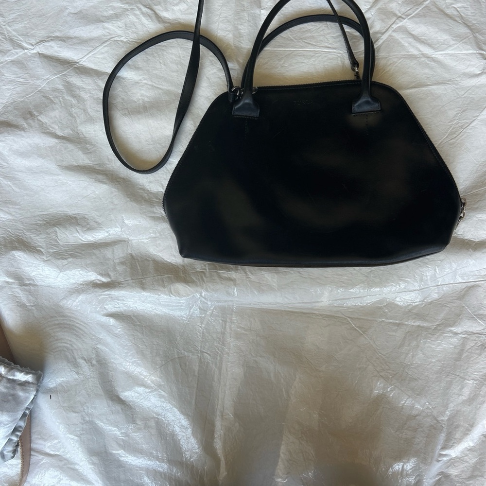 Furla Classic Black Shoulder Bag